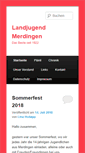 Mobile Screenshot of laju-merdingen.de